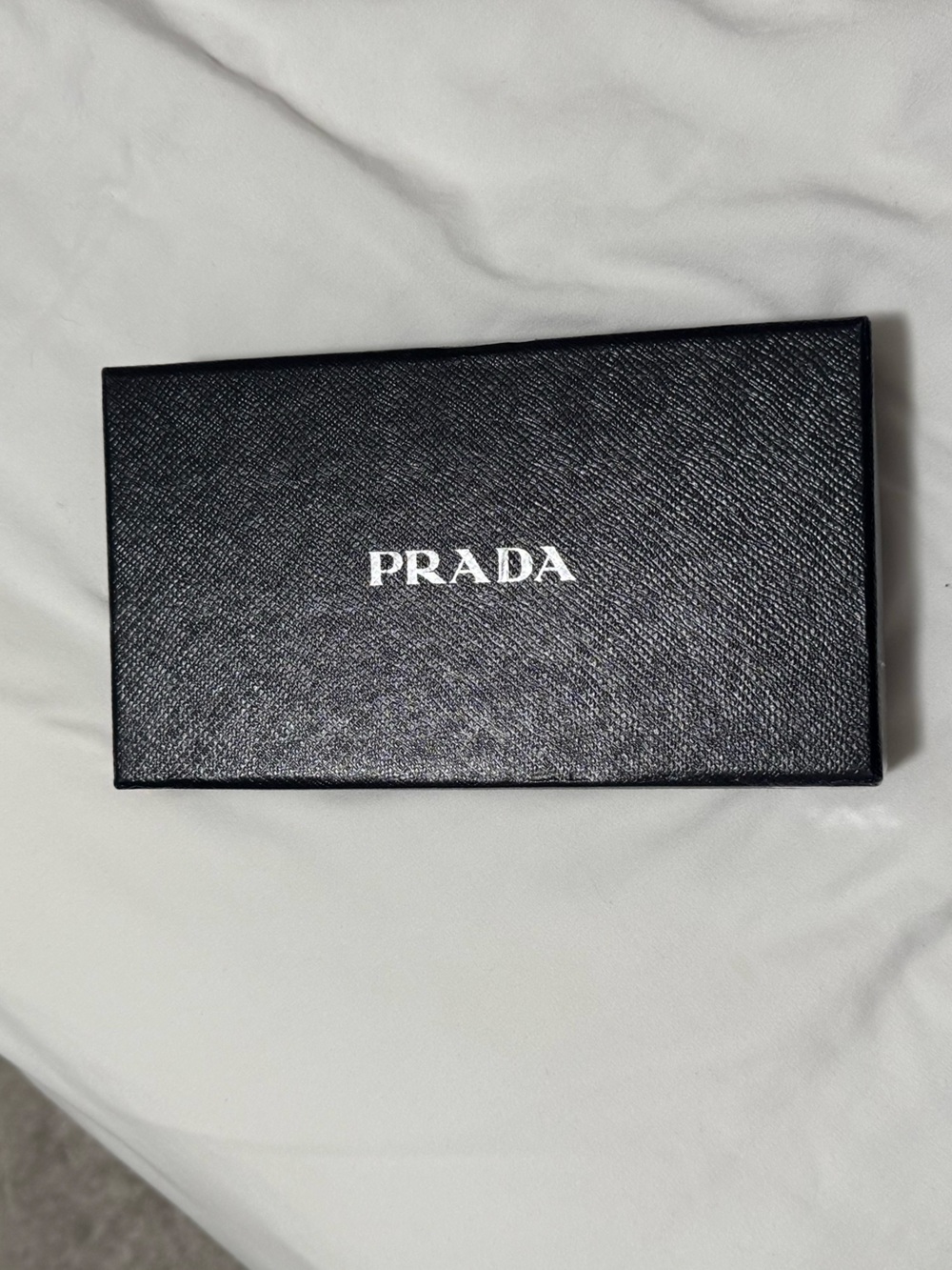 Prada Black Saffiano Long Wallet with Gold Logo Hardware - Picture 2 of 13